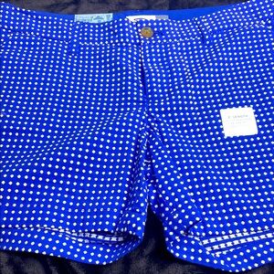 Blue Polka Dot Women's Shorts